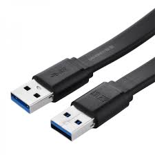 Ugreen USB3.0 A male to male flat cable 2M 10805 GK